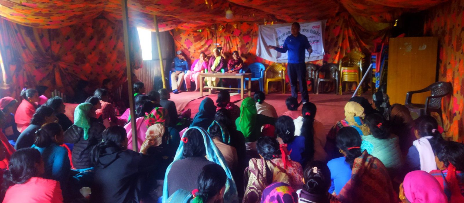 नरहरिनाथ गाउँ पालिकामा राहत हस्तान्तरण तथा सदस्य भेटघाट कार्यक्रम